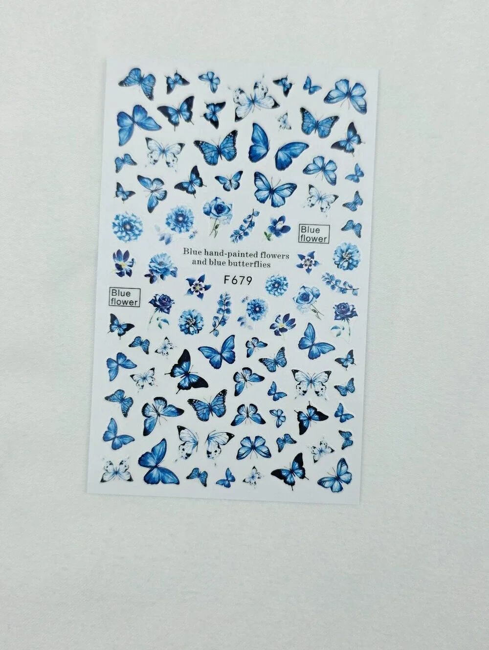 Trendy Self Adhesive Nails Art Transfer Sticker